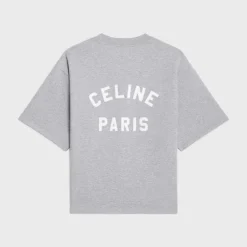 Online loose paris sweatshirt in cotton and cashmere Women T-Shirts And Sweatshirts
