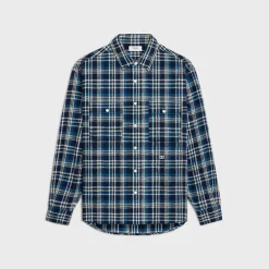 Online loose lumberjack shirt in check cotton Shirts