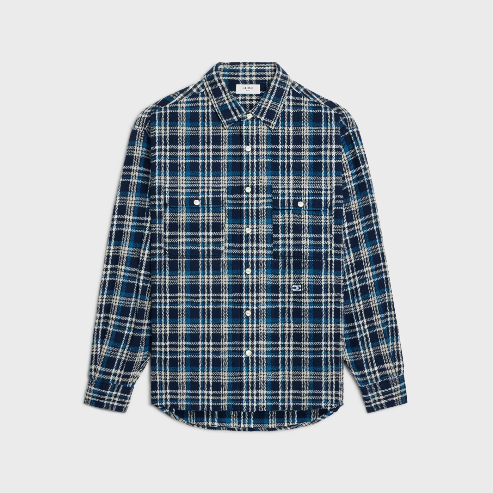 Online loose lumberjack shirt in check cotton Shirts
