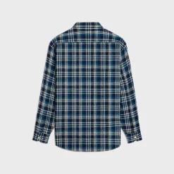 Online loose lumberjack shirt in check cotton Shirts