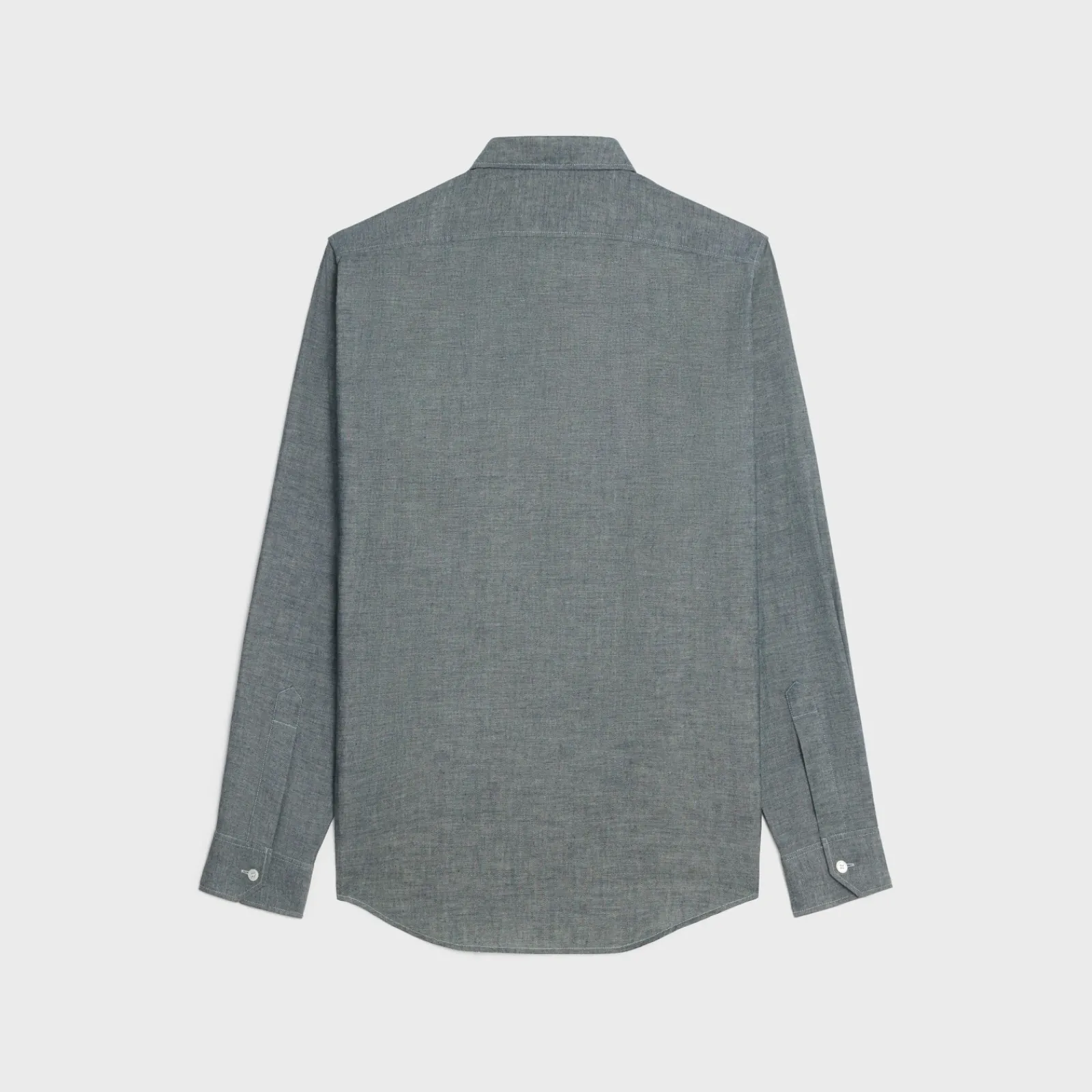 Clearance loose shirt in light chambray cotton Shirts