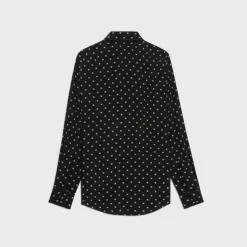 Sale loose shirt in printed viscose Shirts