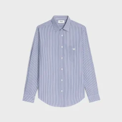 Discount loose shirt in striped cotton Shirts
