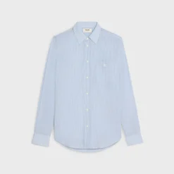 Online loose shirt in striped cotton Shirts