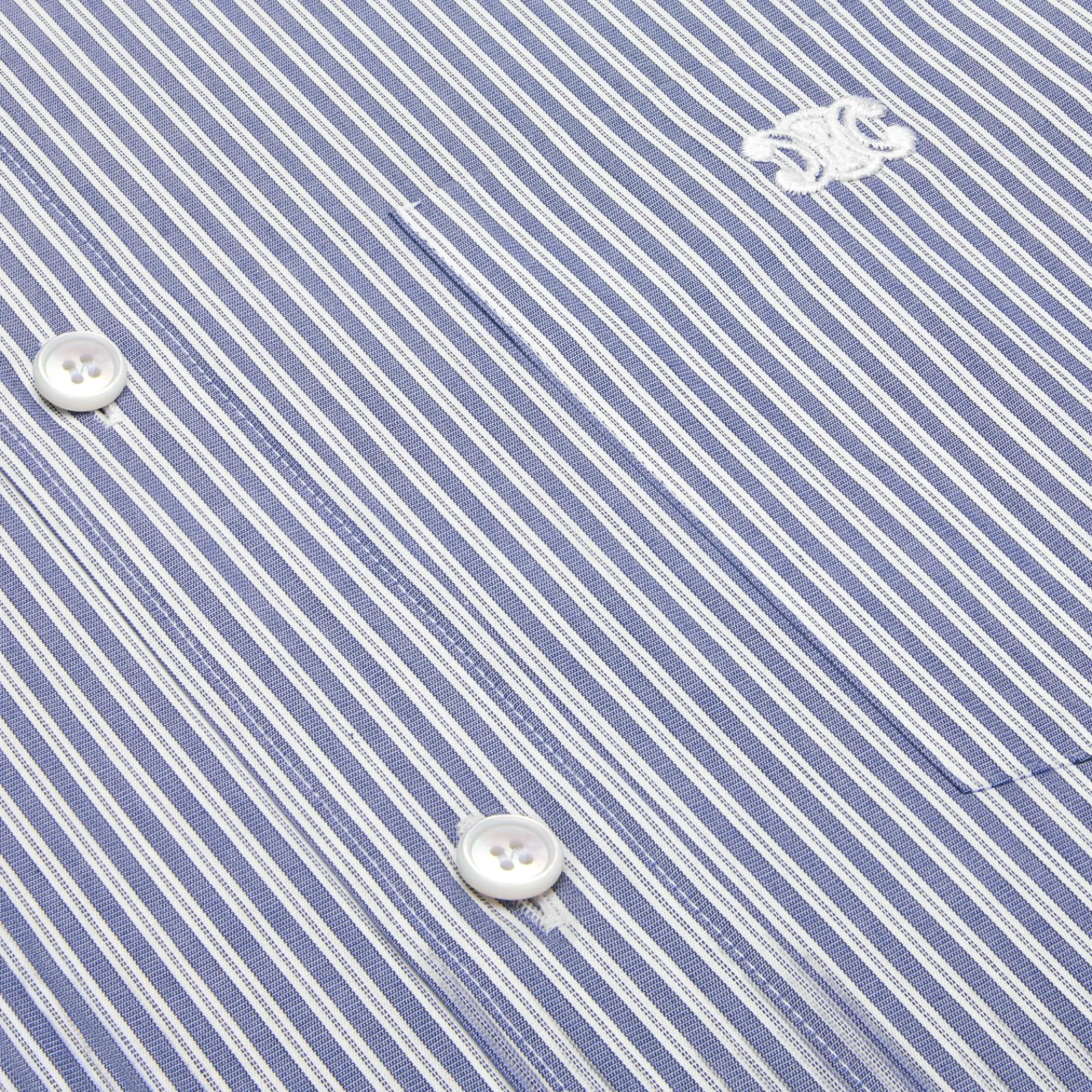 Discount loose shirt in striped cotton Shirts