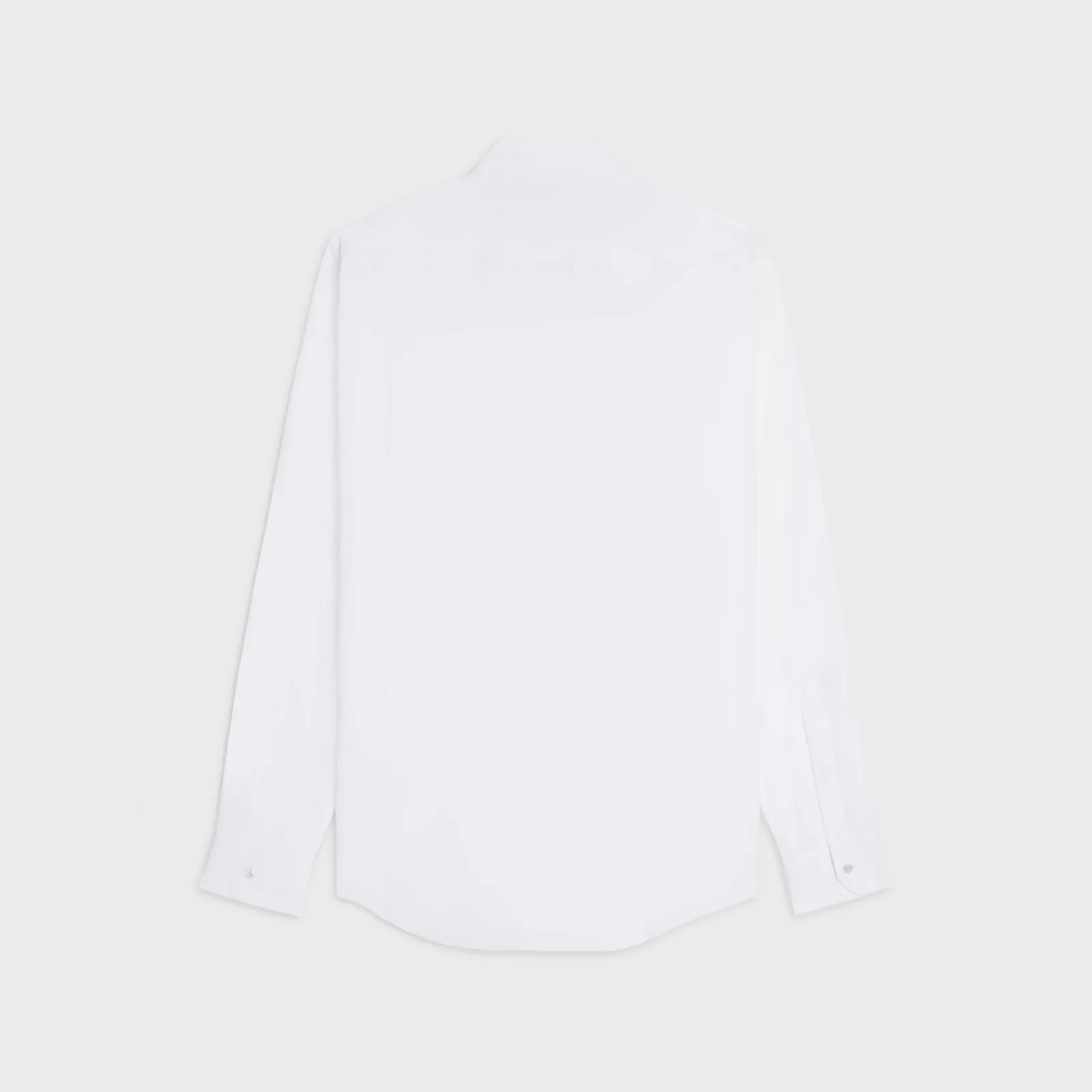 Clearance loose shirt with inverted collar in cotton poplin Shirts