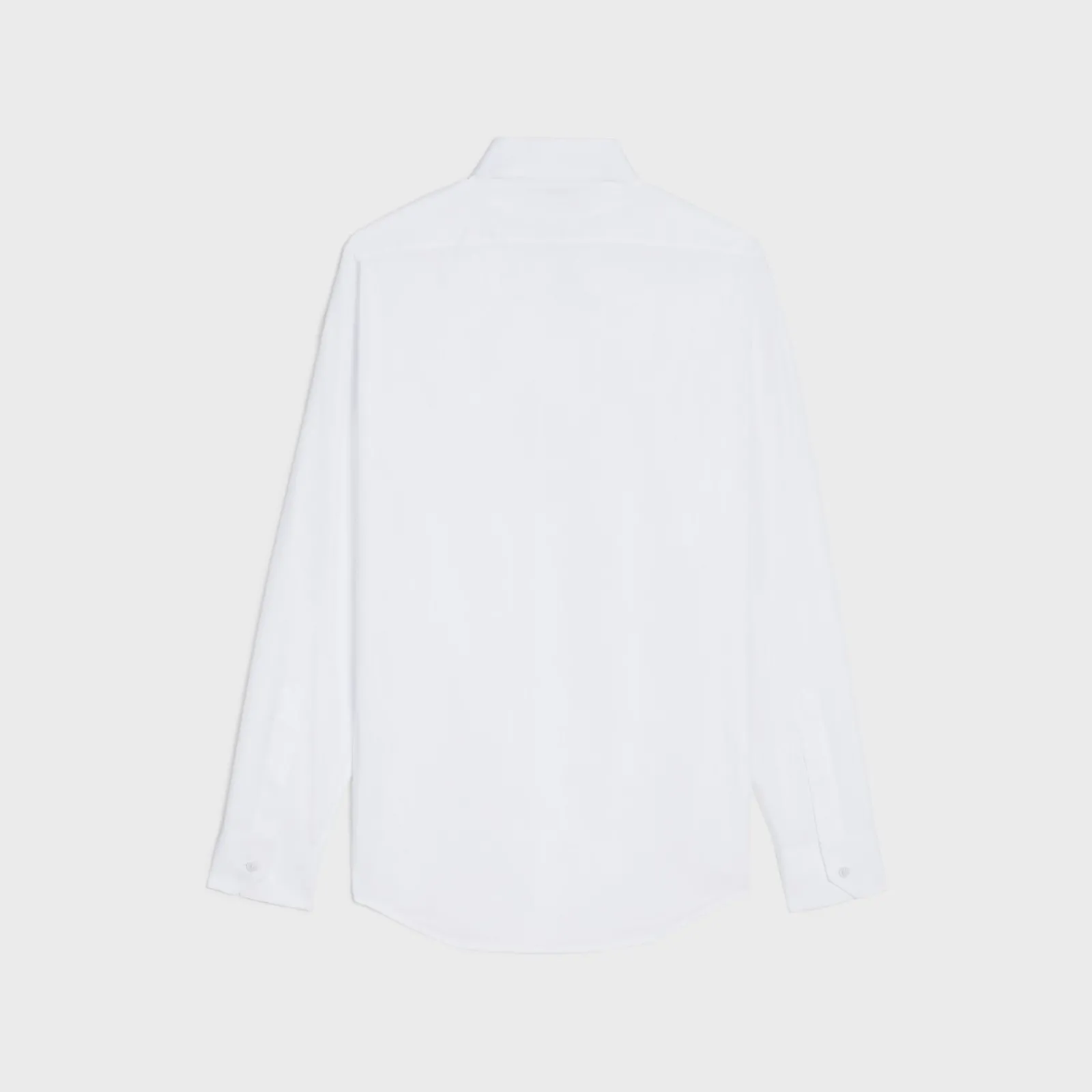 Discount loose shirt with inverted collar in cotton poplin Shirts