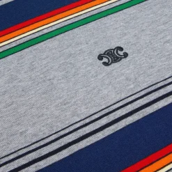 Clearance loose triomphe t-shirt in striped cotton jersey T-Shirts And Sweatshirts