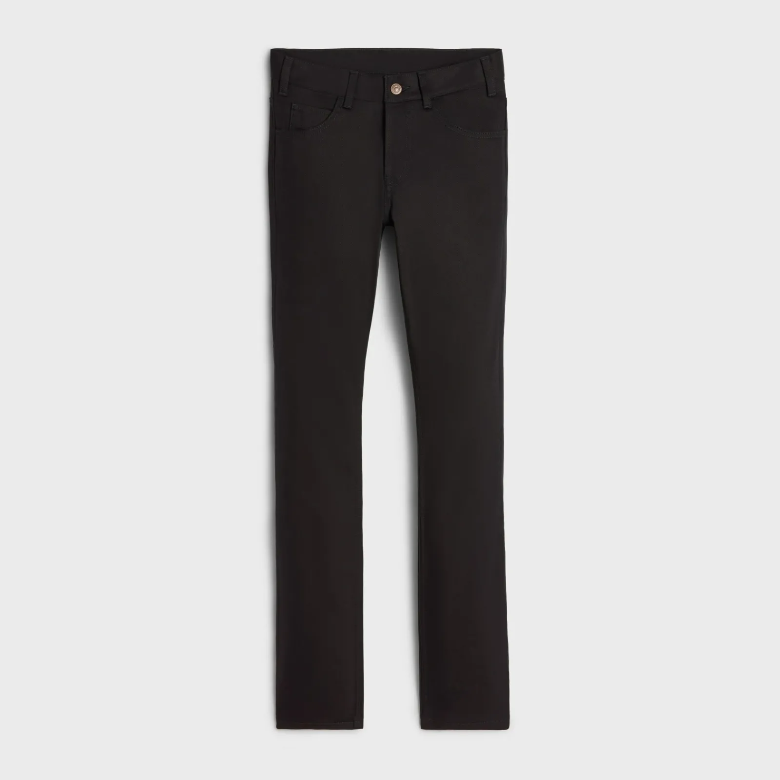 Online LOU JEANS IN PURE BLACK WASH DENIM Denim | Pants And Shorts