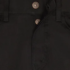 Online LOU JEANS IN PURE BLACK WASH DENIM Denim | Pants And Shorts