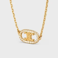 Fashion Maillon Triomphe Bracelet in Yellow Gold and Diamonds Women Maillon Triomphe | Categories·Bracelets