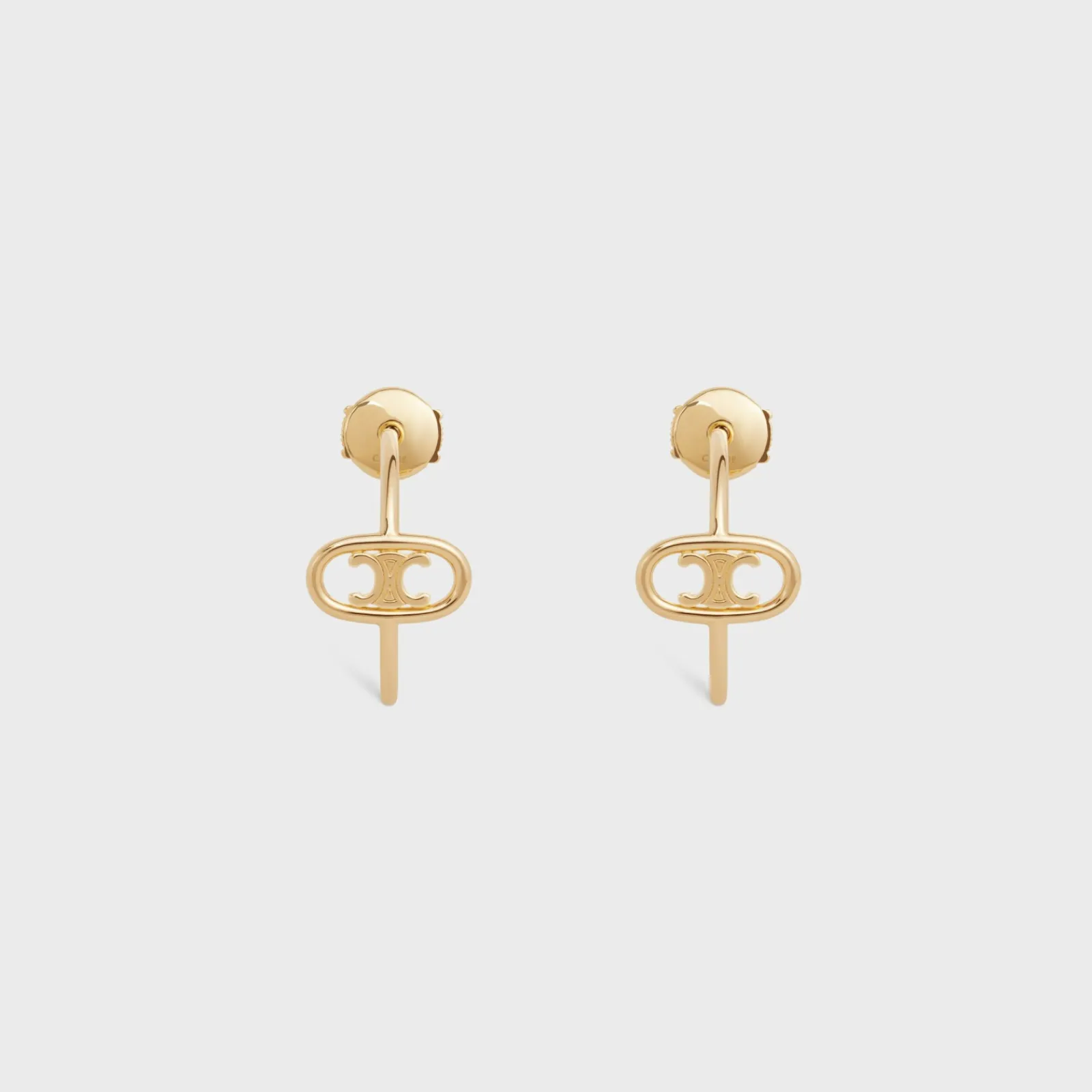 Online Maillon Triomphe Hoops in Yellow Gold Women Maillon Triomphe | Categories·Earrings