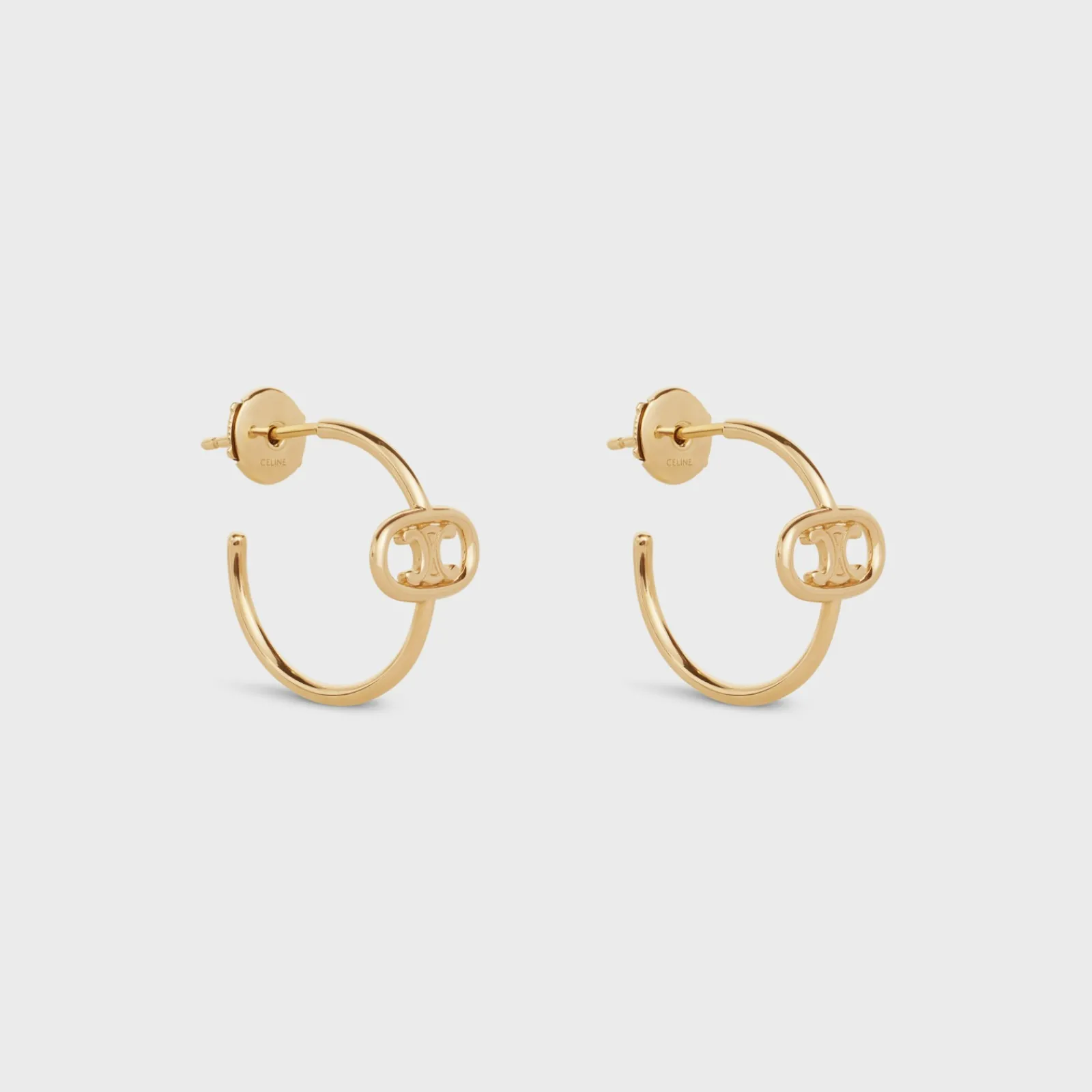 Online Maillon Triomphe Hoops in Yellow Gold Women Maillon Triomphe | Categories·Earrings