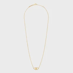 Online Maillon Triomphe Necklace in Yellow Gold and Diamonds Women Maillon Triomphe | Categories·Necklaces