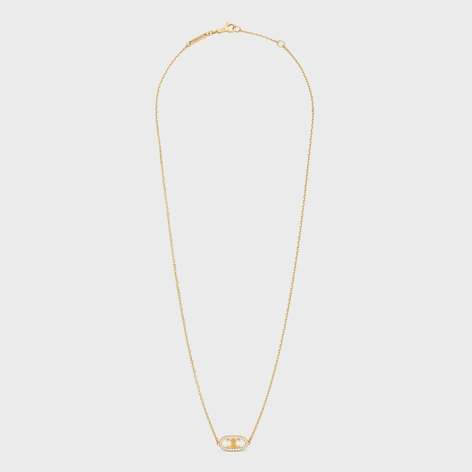 Online Maillon Triomphe Necklace in Yellow Gold and Diamonds Women Maillon Triomphe | Categories·Necklaces
