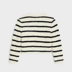 Hot marinière cardigan jacket in wool Women Jackets | Knitwear