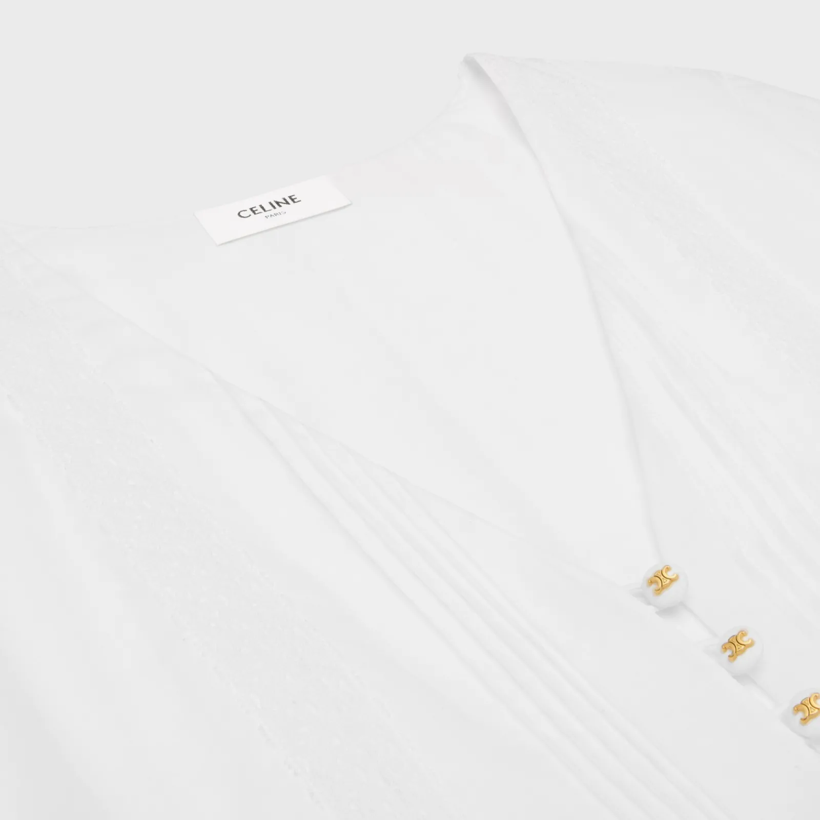 Clearance maxi dress in cotton twill Women Dresses And Skirts
