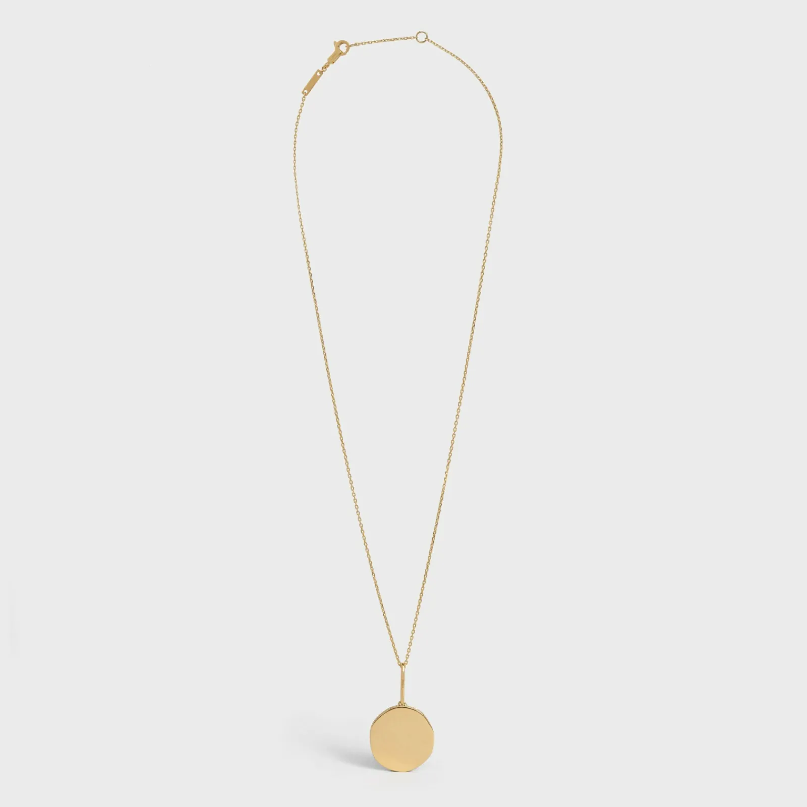 New Medaille Small Necklace in Yellow Gold and Diamonds Women Other Lines | Categories·Necklaces