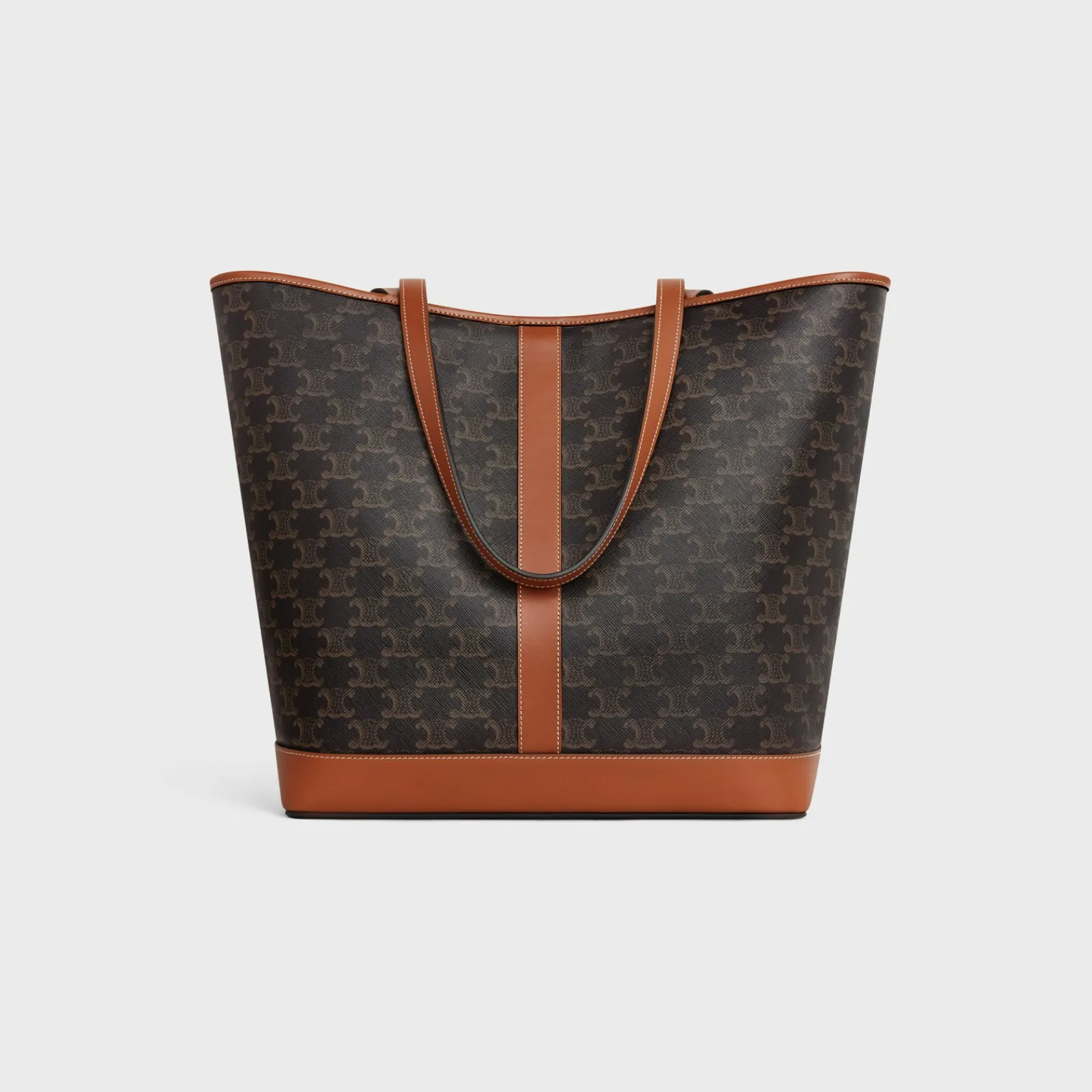 Sale MEDIUM CABAS in Triomphe Canvas and calfskin Women Triomphe Canvas | Categories·Hobo And Tote Bags