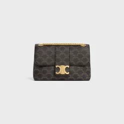 Fashion Medium Victoire Bag in Triomphe Canvas Women Triomphe Canvas | More Lines·Celine Victoire