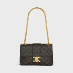 Fashion Medium Victoire Bag in Triomphe Canvas Women Triomphe Canvas | More Lines·Celine Victoire