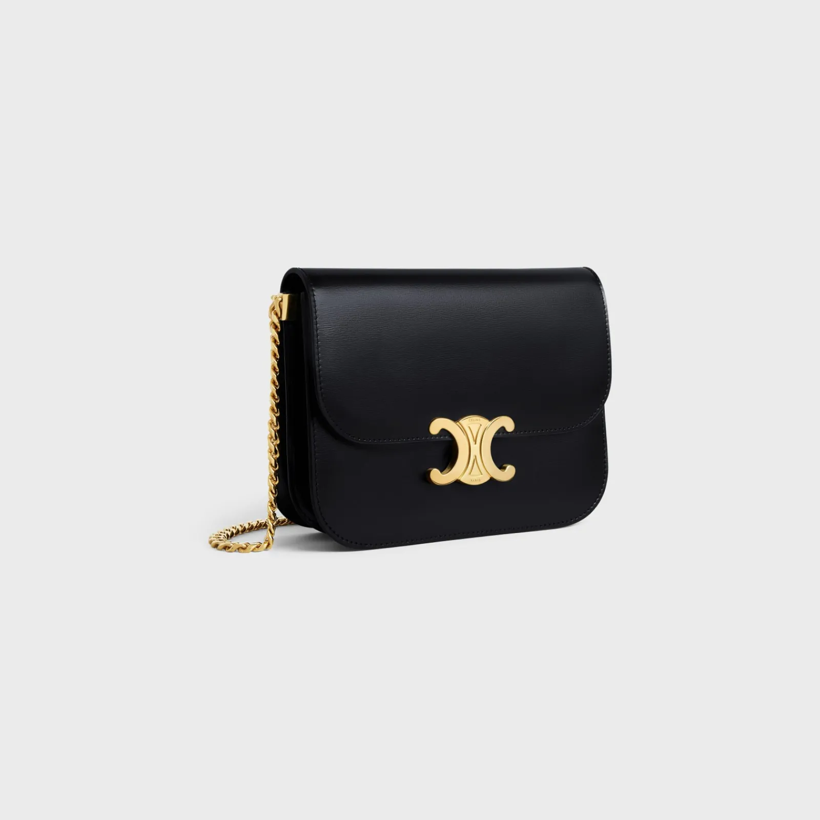 Clearance MEDIUM COLLEGE BAG in shiny calfskin Women More Lines·Other Lines | Categories·Chain Bags