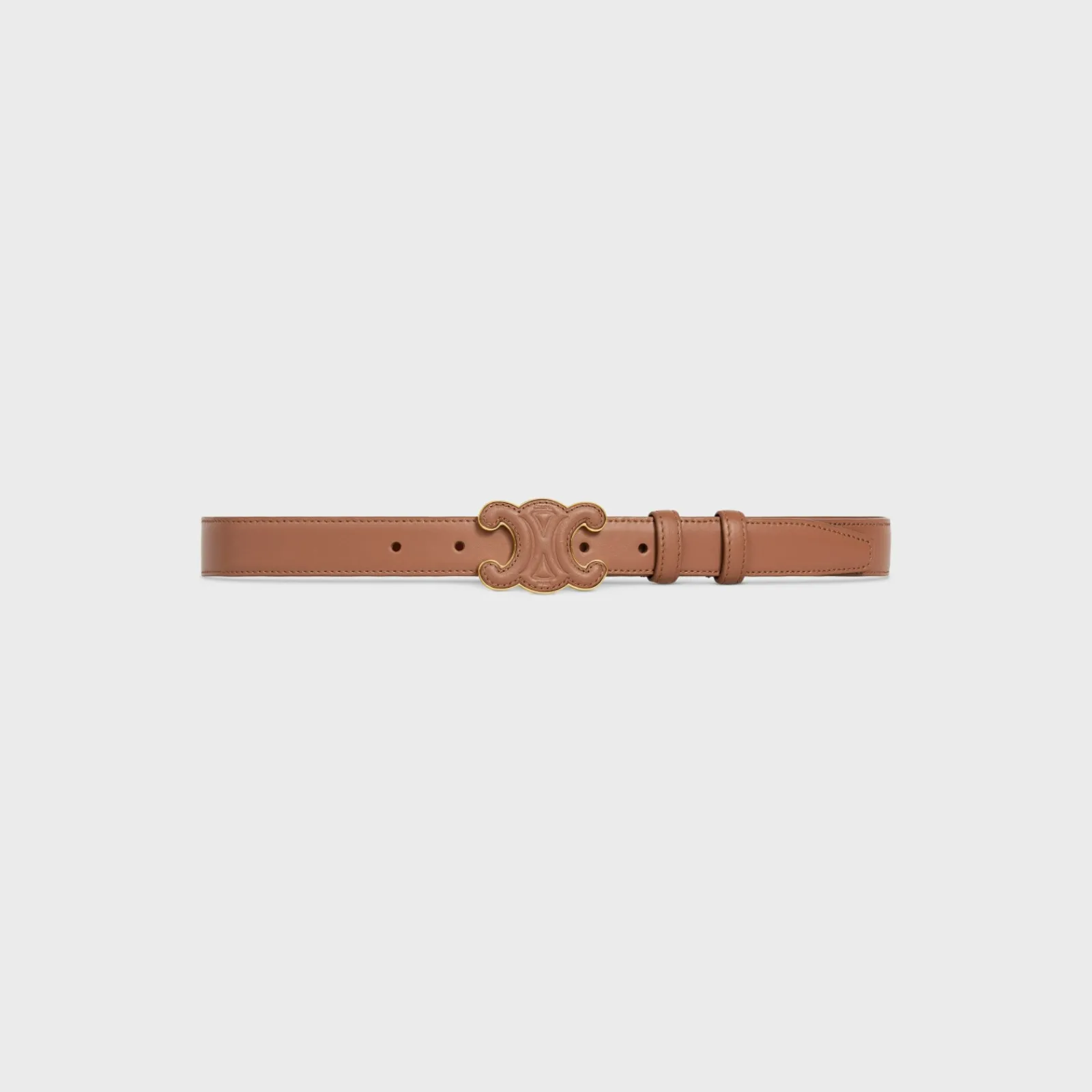 Discount MEDIUM CUIR TRIOMPHE BELT in Taurillon Leather Women Other Lines