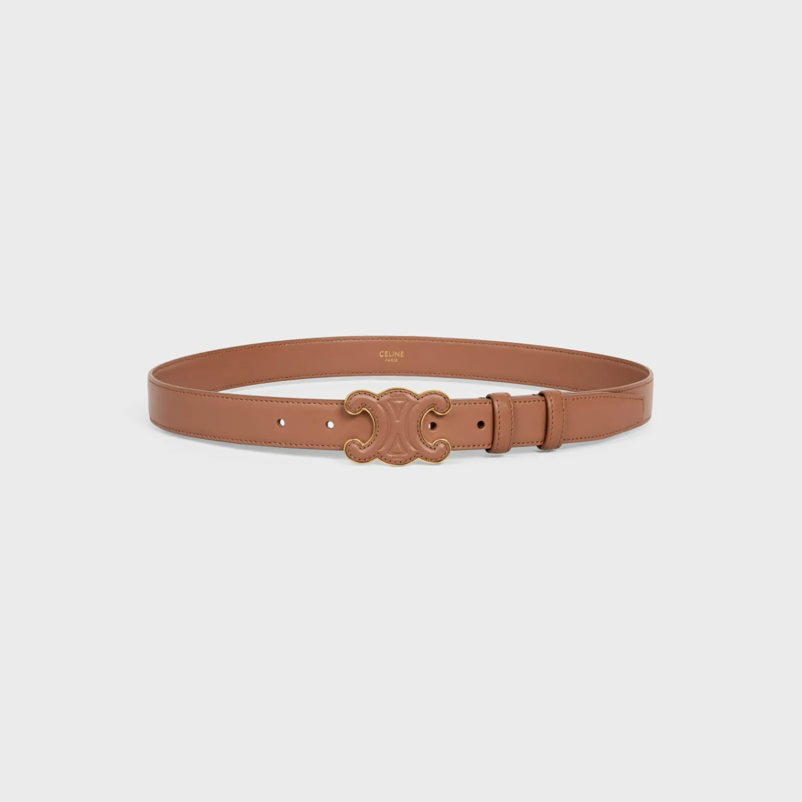 Discount MEDIUM CUIR TRIOMPHE BELT in Taurillon Leather Women Other Lines