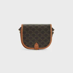 Best Medium Folco bag in Triomphe Canvas and calfskin Women Triomphe Canvas | Categories·Cross-Body Bags
