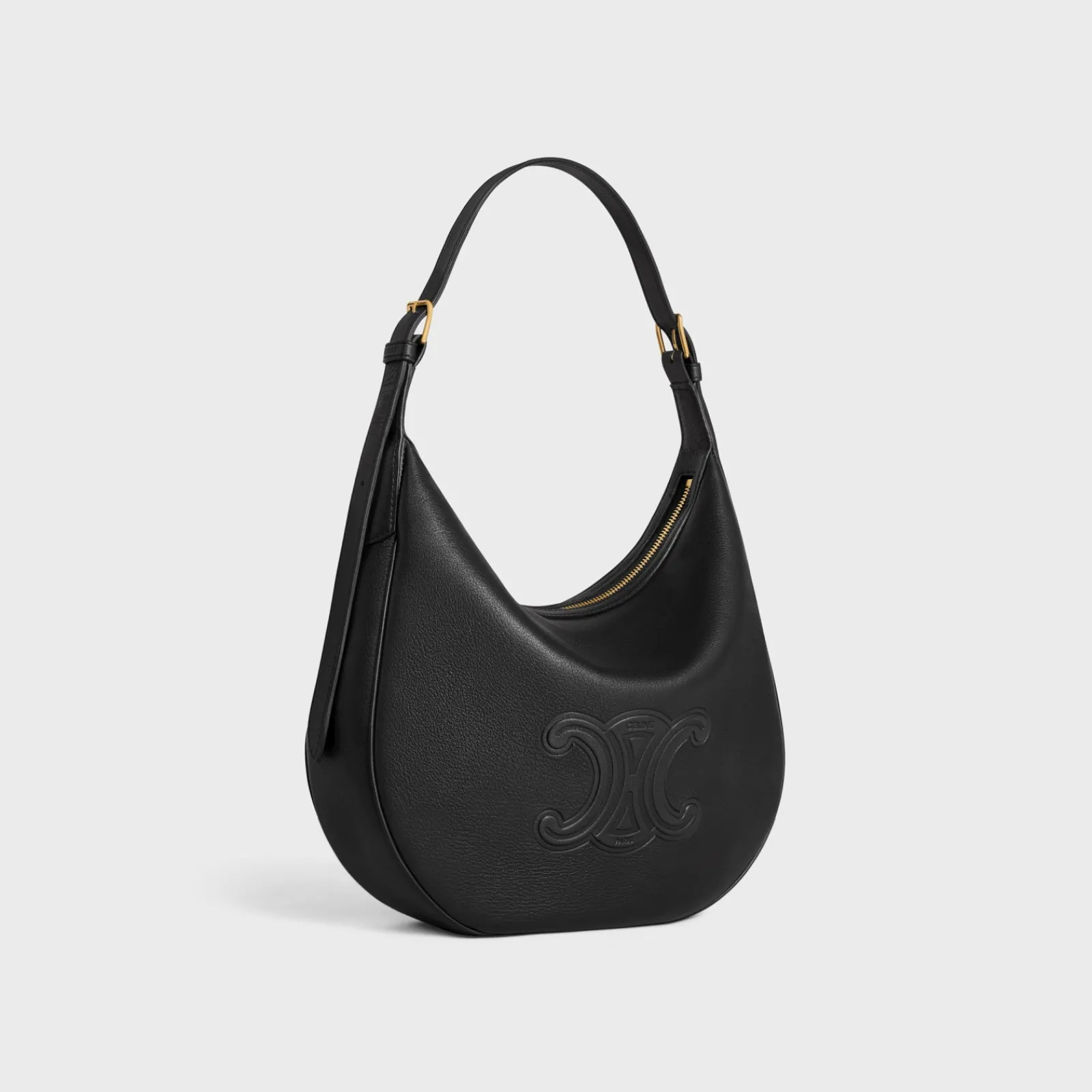 Fashion MEDIUM HELOÏSE BAG CUIR TRIOMPHE in supple calfskin Women More Lines·Cuir Triomphe | Categories·Cross-Body Bags