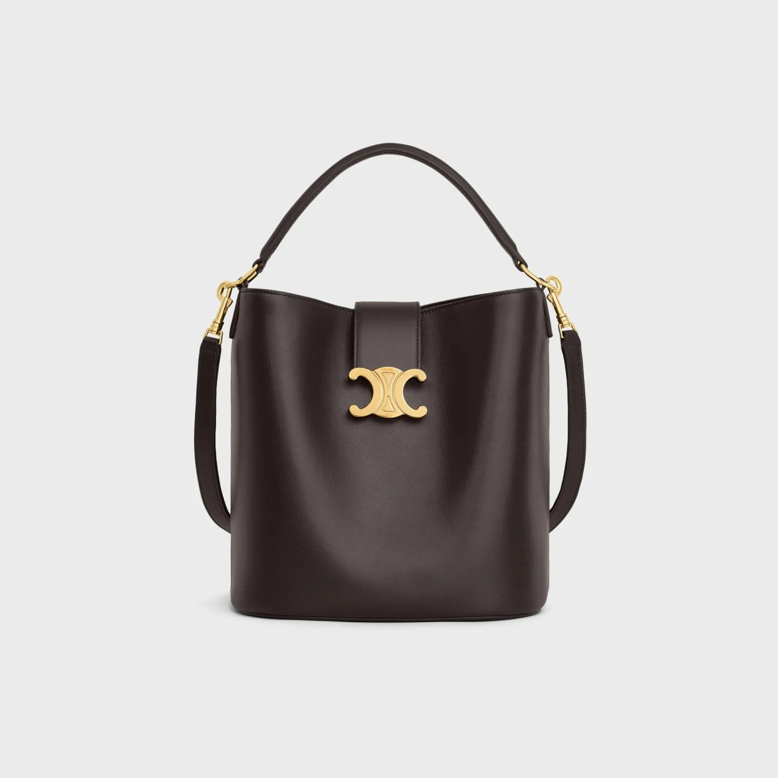 Clearance MEDIUM LOUISE BAG in SMOOTH CALFSKIN Women Categories·Cross-Body Bags | Categories·Bucket Bags