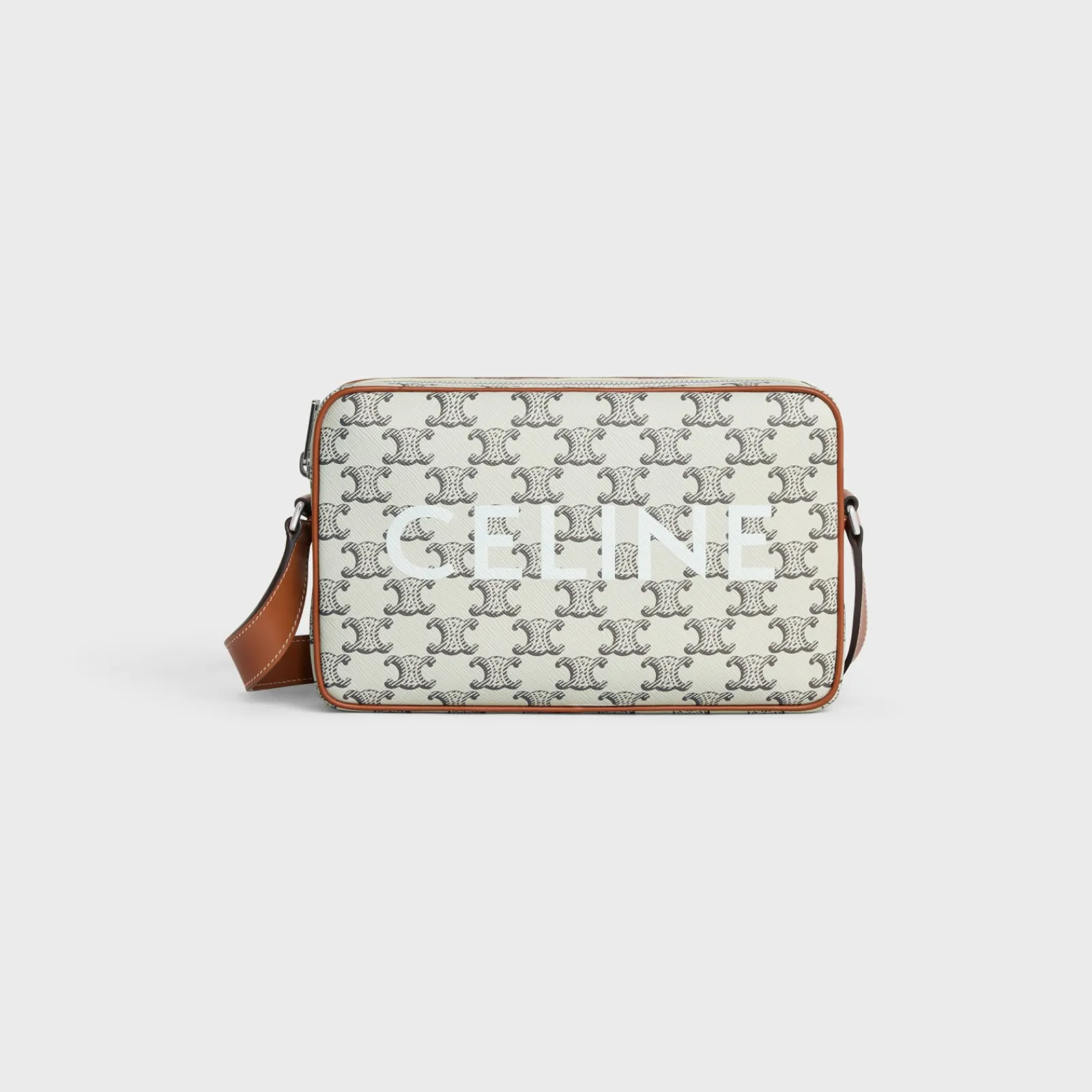 Hot Medium Messenger Bag in Triomphe Canvas with print Triomphe Canvas | Categories·Cross-Body Bags