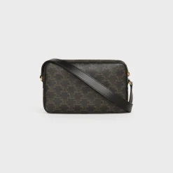 Best Medium Messenger Bag in Triomphe Canvas with Print Categories·Cross-Body Bags