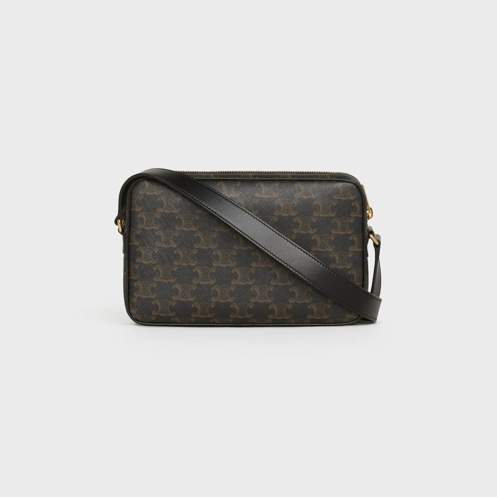 Best Medium Messenger Bag in Triomphe Canvas with Print Categories·Cross-Body Bags