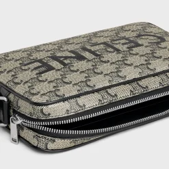 Hot Medium Messenger Bag in TRIOMPHE CANVAS WITH PRINT Triomphe Canvas | Categories·Cross-Body Bags