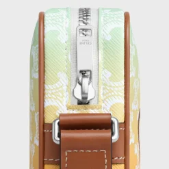Discount Medium Messenger Bag in TRIOMPHE CANVAS SUNSET AND CALFSKIN Triomphe Canvas | Categories·Cross-Body Bags