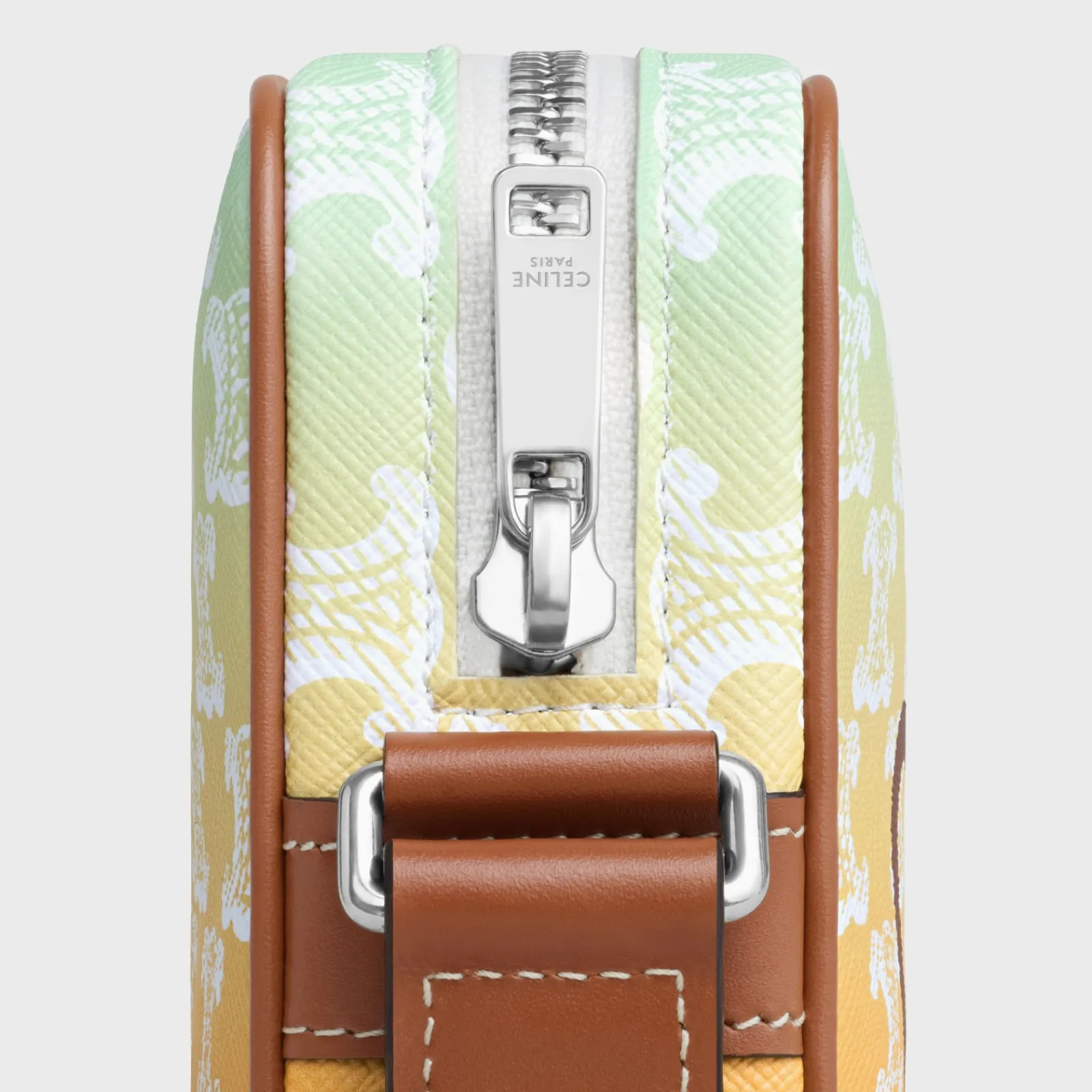 Discount Medium Messenger Bag in TRIOMPHE CANVAS SUNSET AND CALFSKIN Triomphe Canvas | Categories·Cross-Body Bags