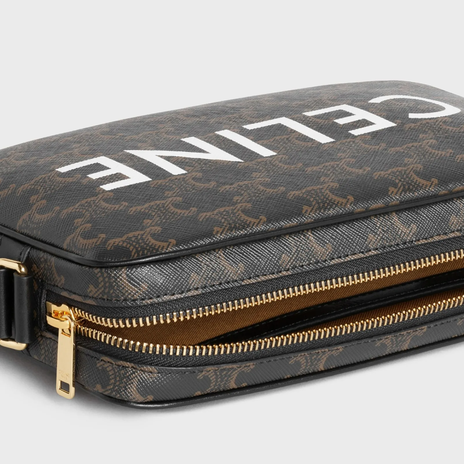 Best Medium Messenger Bag in Triomphe Canvas with Print Categories·Cross-Body Bags