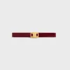 Outlet MEDIUM REVERSIBLE FRAMED TRIOMPHE BELT in TAURILLON AND NATURAL CALFSKIN Women Triomphe