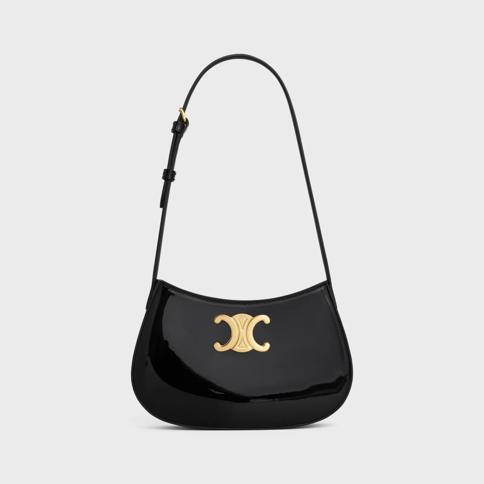 Hot MEDIUM TILLY BAG in PATENT CALFSKIN Women More Lines·Tilly | Categories·Shoulder Bags