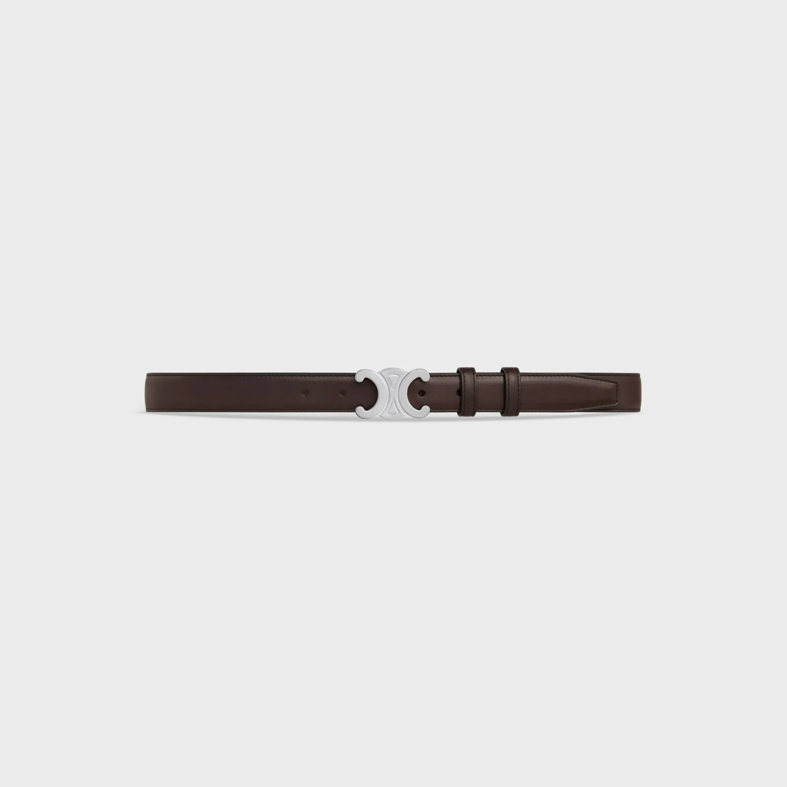 Sale Medium Triomphe Belt in Natural Calfskin Belts