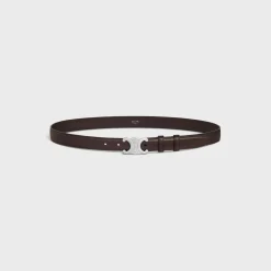 Sale Medium Triomphe Belt in Natural Calfskin Belts