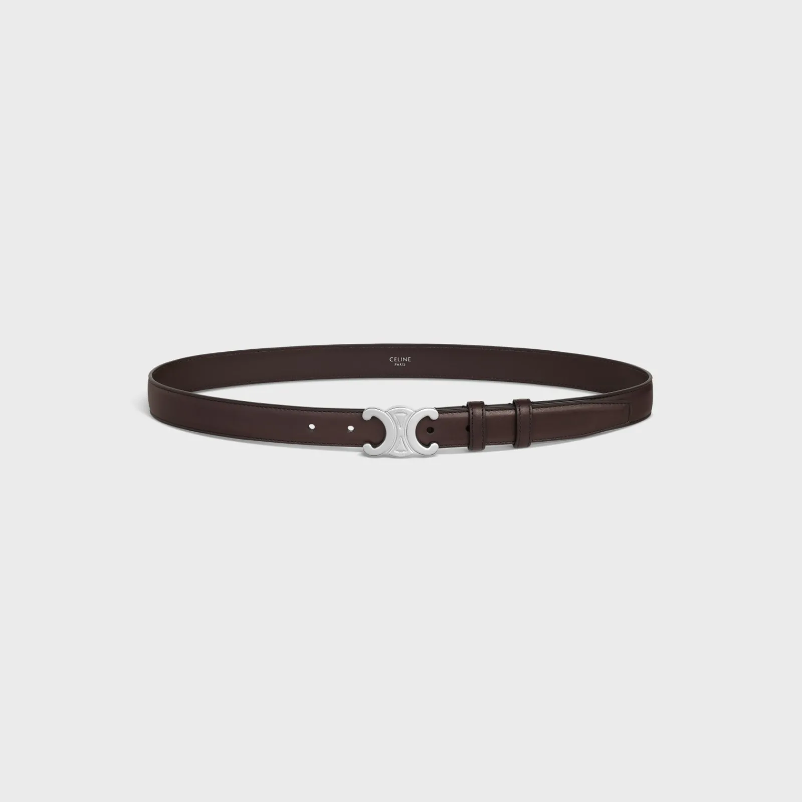Sale Medium Triomphe Belt in Natural Calfskin Belts