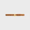 Sale Medium Triomphe Belt in Suede calfskin with triomphe Women Triomphe