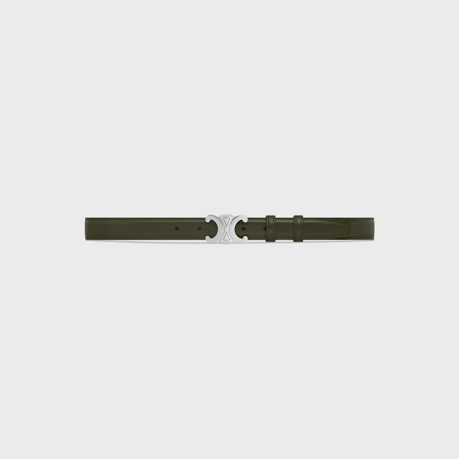 New Medium Triomphe Belt in Taurillon Leather Belts
