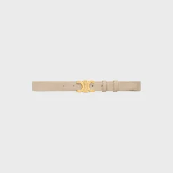 Sale Medium Triomphe Belt in Taurillon Leather Women Triomphe
