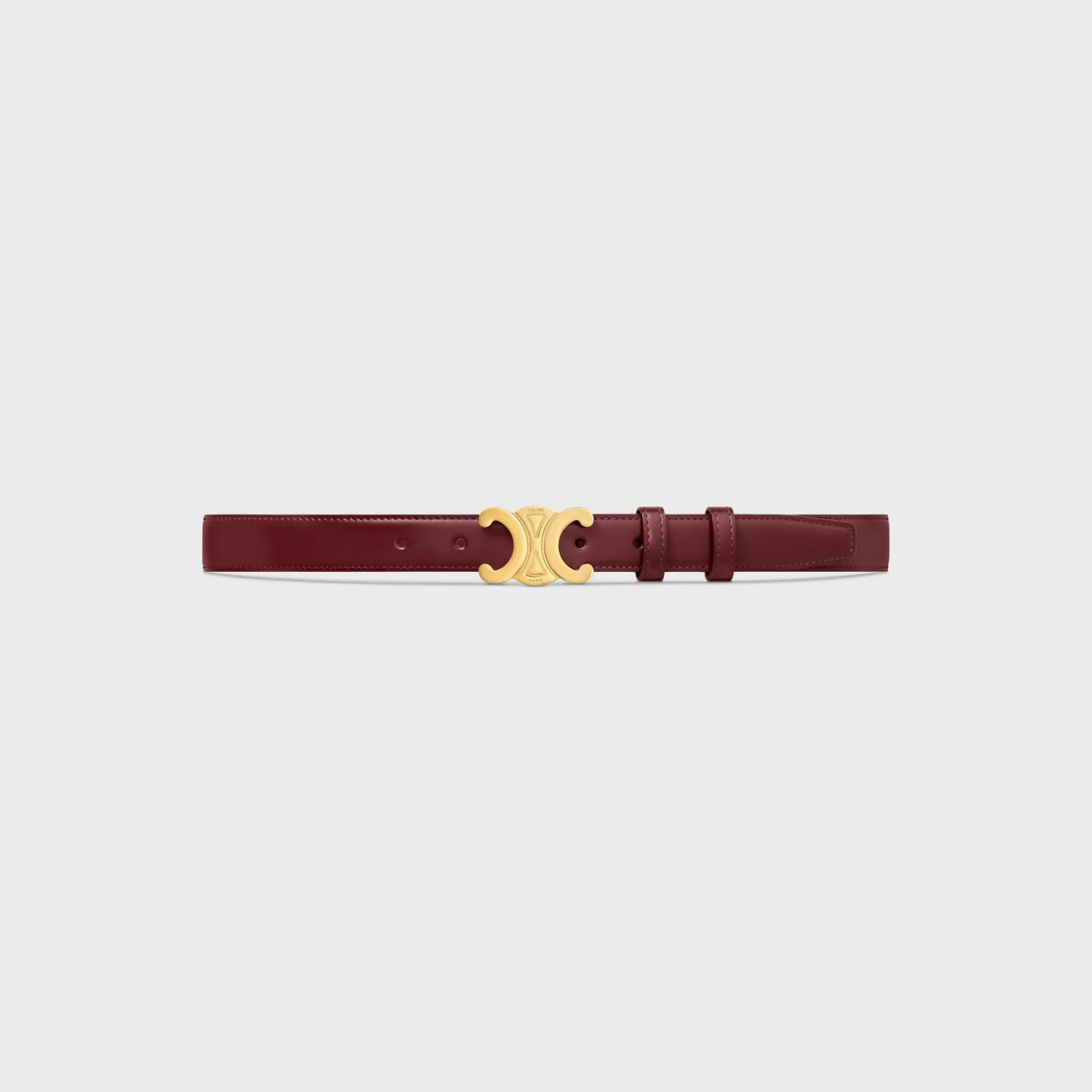 Discount Medium Triomphe Belt in Taurillon Leather Women Triomphe