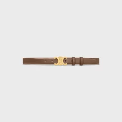 Best Medium Triomphe Belt in Taurillon Leather Women Triomphe