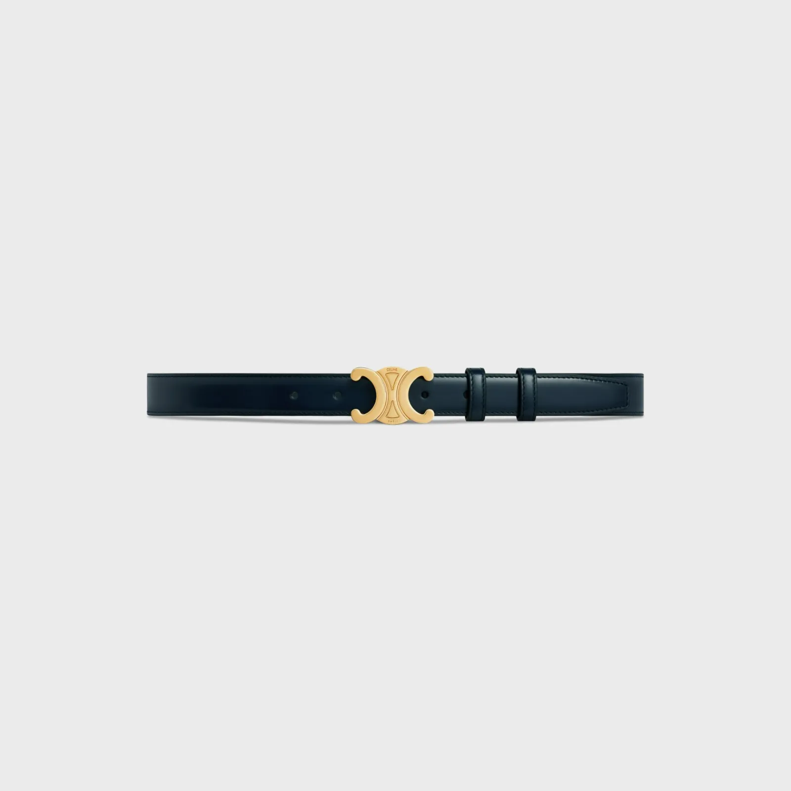 Hot Medium Triomphe Belt in Taurillon Leather Women Triomphe
