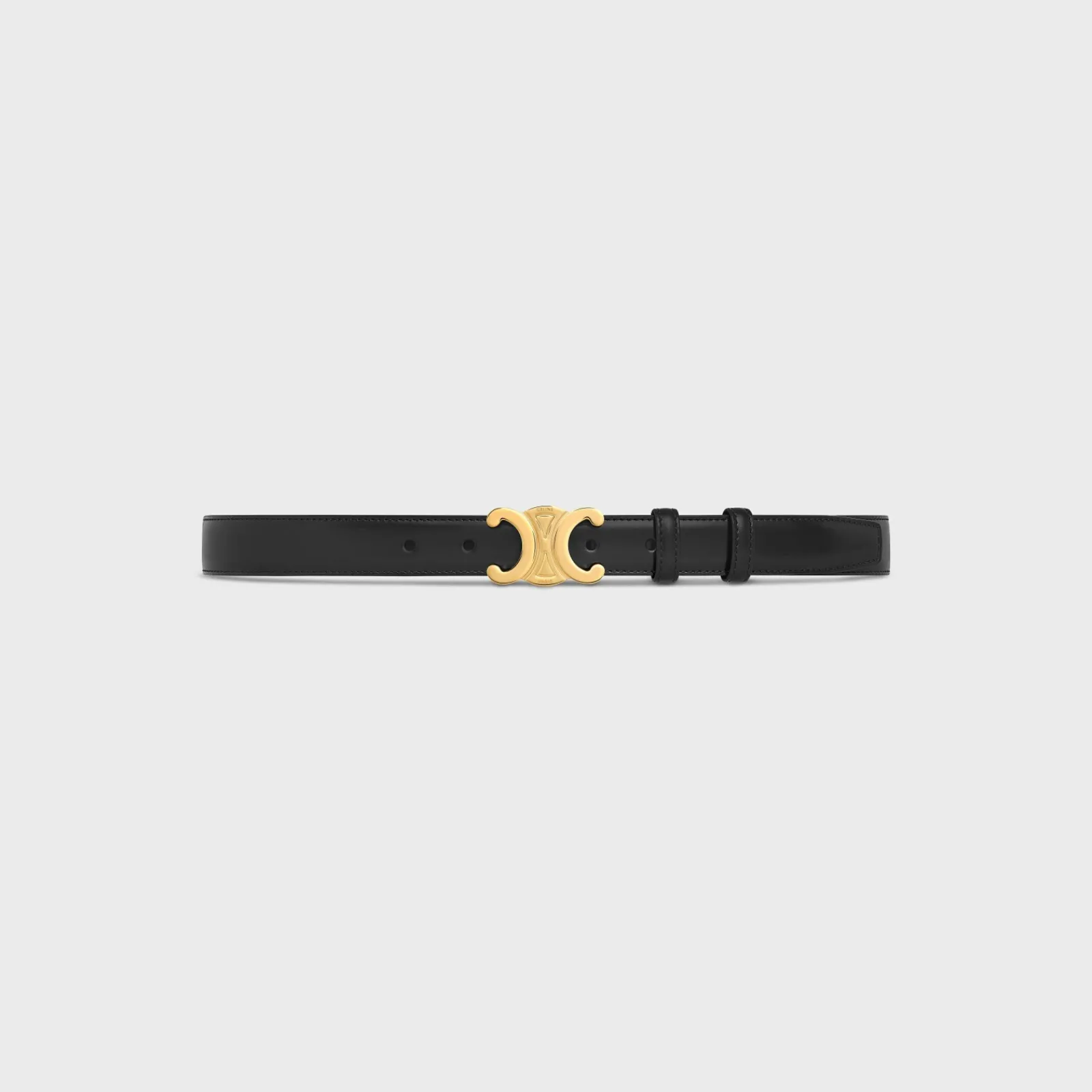 Online Medium Triomphe Belt in Taurillon Leather Women Triomphe